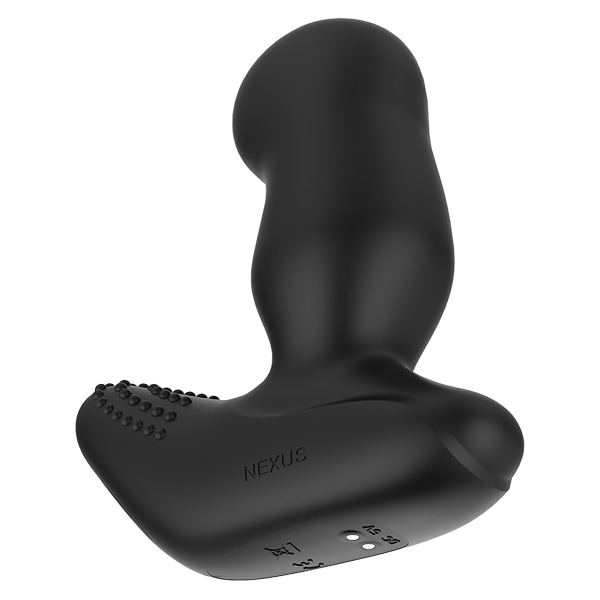 Nexus: Revo Extreme, Rechargeable Rotating Prostate Massager Svart