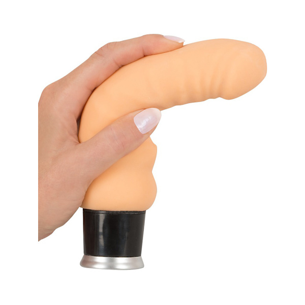 Nature Skin: Real Vibe Dildovibrator Ljus hudfärg