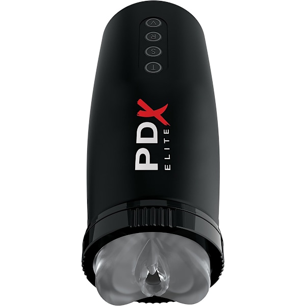 Pipedream PDX Elite: Moto Bator 2 Svart, Transparent