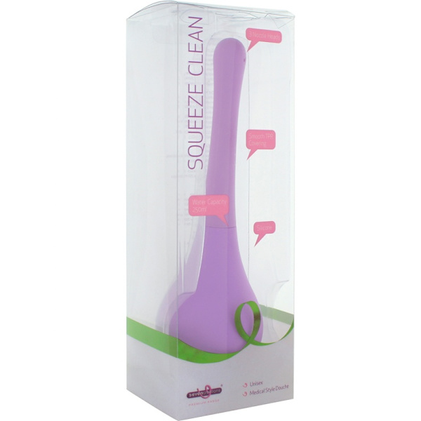 SevenCreations: Squeeze Clean, Analdusch Lila