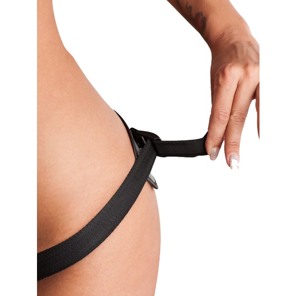 You2Toys: Universal Harness with 3 Metal Rings Svart