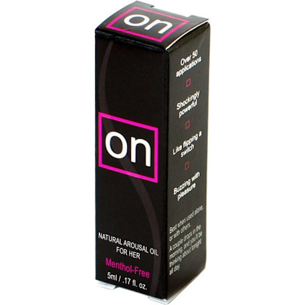 Sensuva: On, Natural Arousal Oil for Her, 5ml Transparent