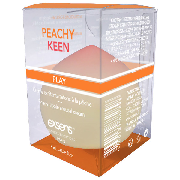 Exsens: Peachy Keen, Nipple Arousal Cream, 8 ml Vit