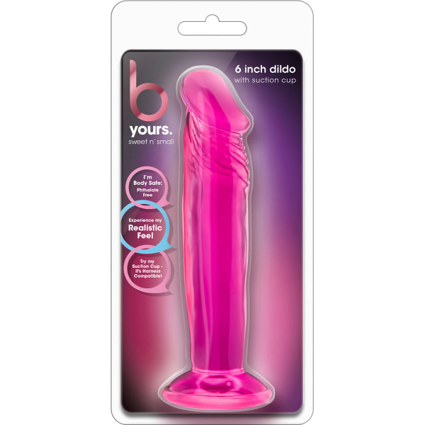 B Yours: Sweet n' Small Dildo, 17 cm, rosa Rosa