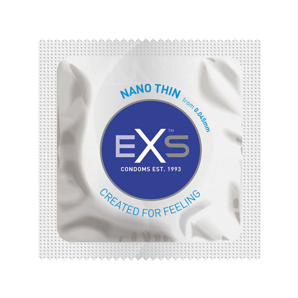 EXS Nano Thin: Kondomer, 48-pack Transparent