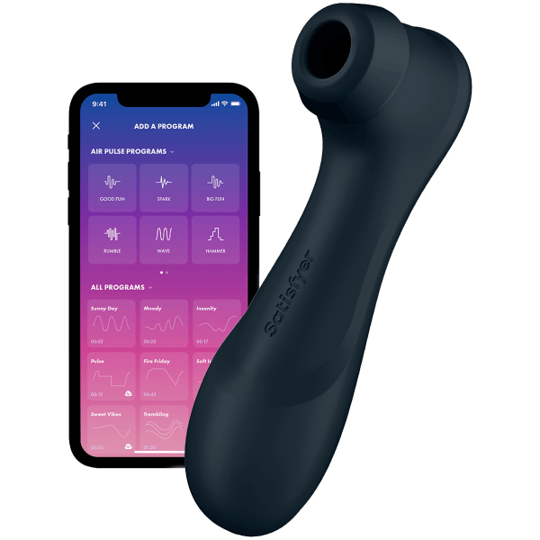 Satisfyer Connect: Pro 2 Generation 3, Double AirPulse Vibrator Svart