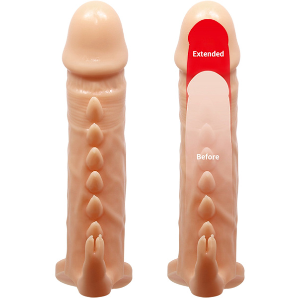 Pretty Love: Emmitt, Penis Sleeve Ljus hudfärg