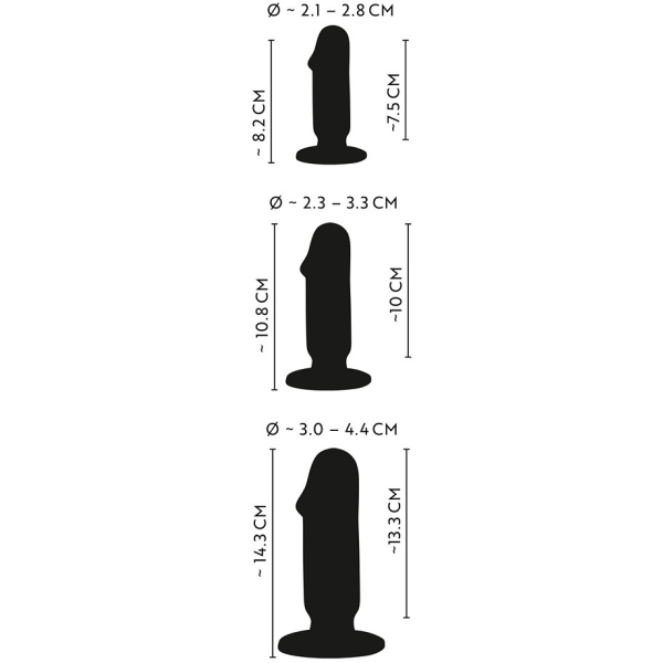 Anos: Peräpuikkokoulutussetti Svart