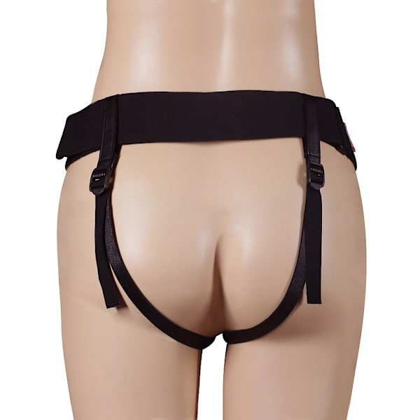 LoveToy: Hollow Big, Strap-On Harness Set Ljus hudfärg