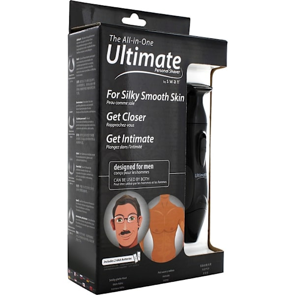 Swan: Ultimate Personal Shaver for Men Grå, Svart
