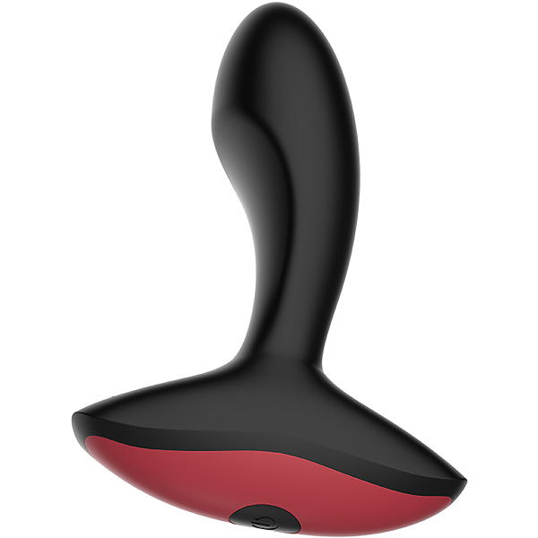 Magic Motion: Solstice, App-Controlled Prostate Vibrator Röd, Svart