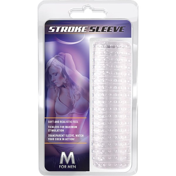 M for Men: Stroke Sleeve, transparent Transparent