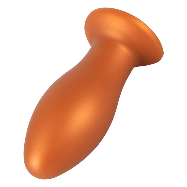 Anos: Giant Soft Butt Plug with Suction Cup, 21 cm Orange