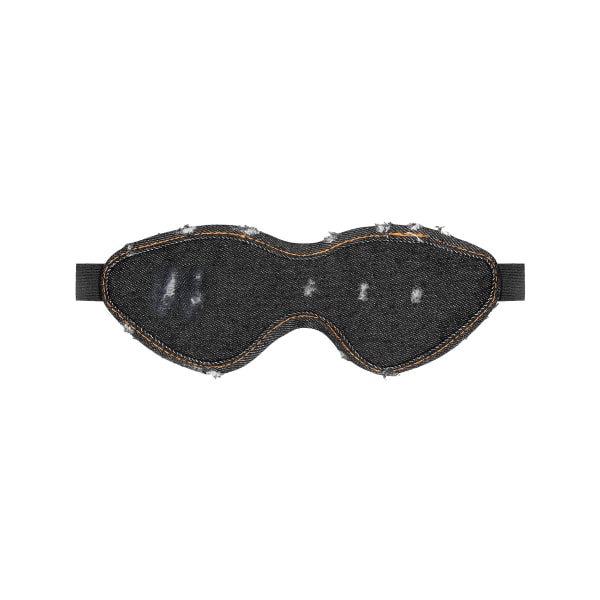 Ouch!: Denim Eye Mask, Tough Denim Style Svart