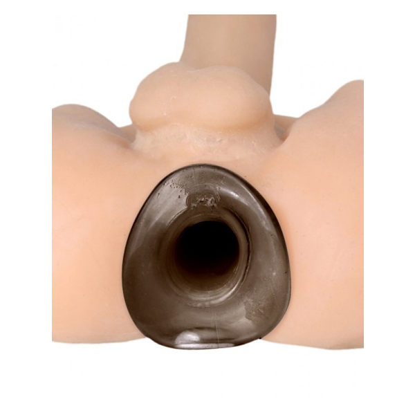 XR Master Series: Excavate, Tunnel Anal Plug Svart, Transparent