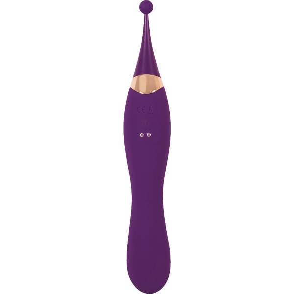 JAVIDA: 2 i 1 Vibrator, Vibration & Dunkende Lila