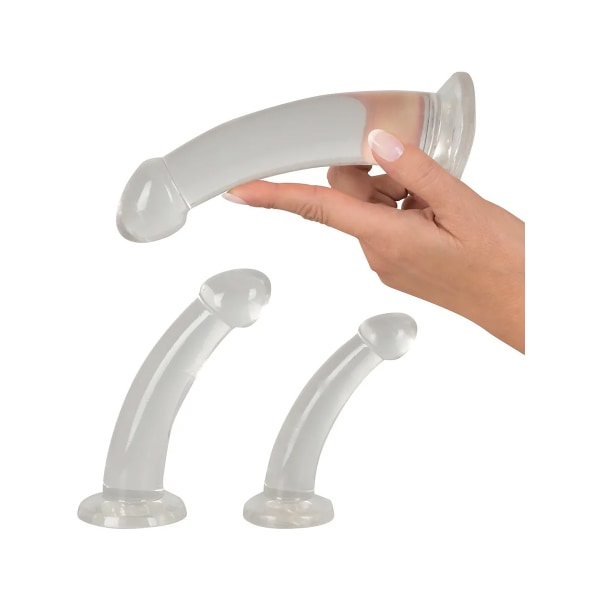 You2Toys: Crystal Clear, Anal Training Set Transparent