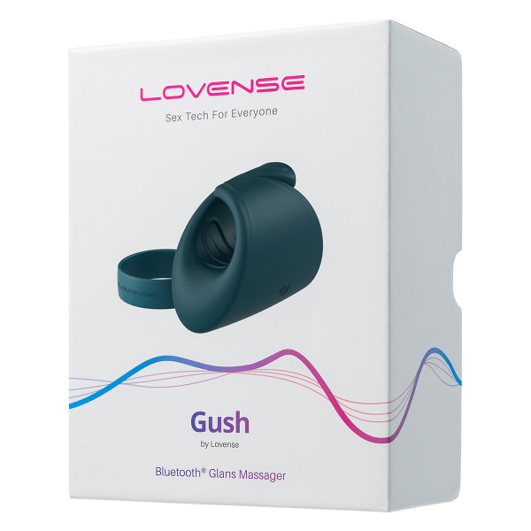 Lovense: Gush, Bluetooth Glans Massager Turkos