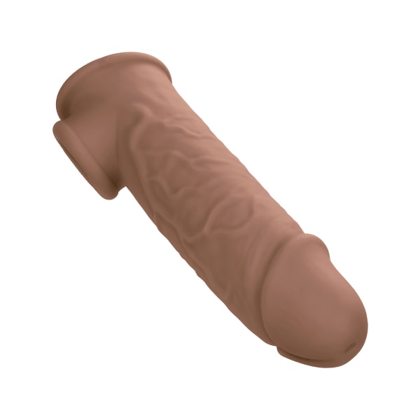 Performance Maxx: Life-Like Extension, 18 cm, mörk Mörk hudfärg