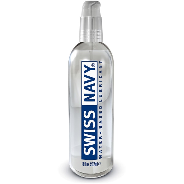 Swiss Navy: Water based lubricant, 237 ml Transparent
