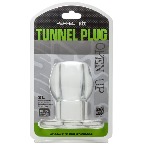 Perfect Fit: Tunnel Plug XL Transparent