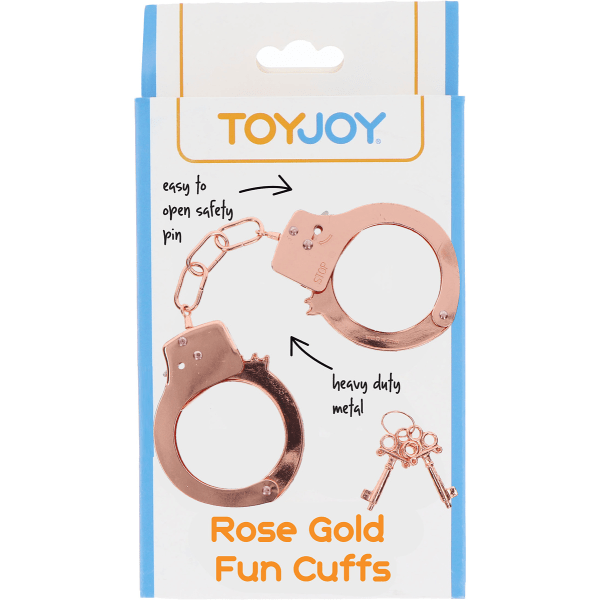 Toy Joy: Metal Fun Cuffs Rosa