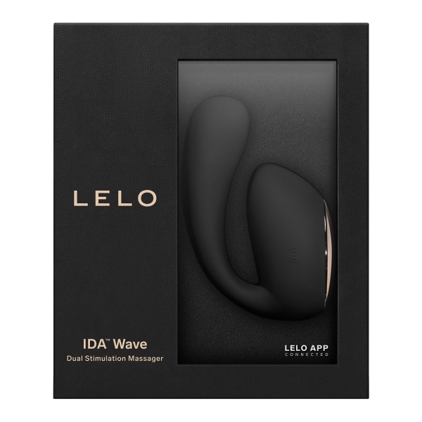 LELO: Ida Wave, Dual Stimulation Massager Svart