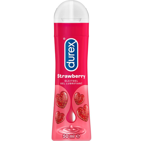 Durex Play Strawberry: Glidmedel, 50 ml Transparent