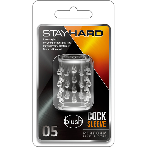 Stay Hard: Cock Sleeve 05, transparent Transparent