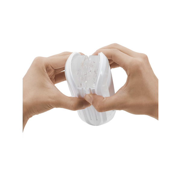 Tenga: Flip Zero, Gravity White Transparent, Vit