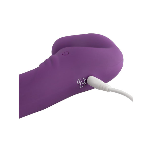 EasyToys: Strapless Strap-On Vibrator, lila Lila
