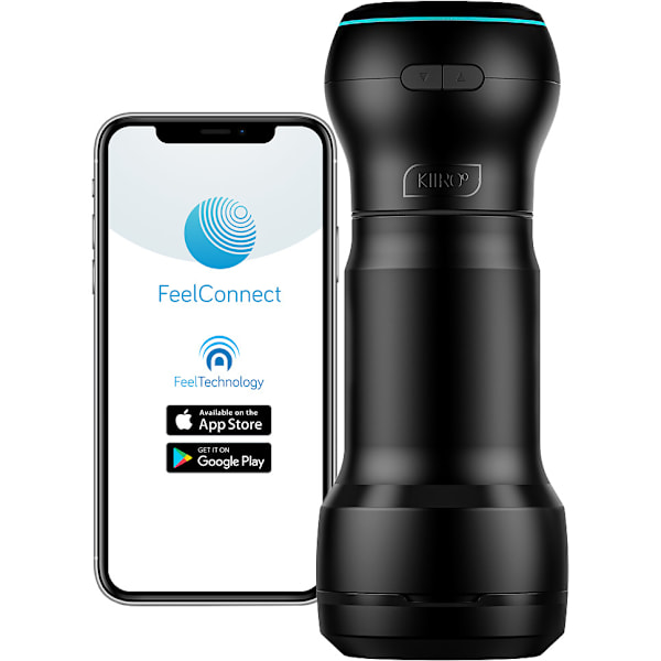 Kiiroo: PowerBlow + Feel Pocket Stroker Combo Svart