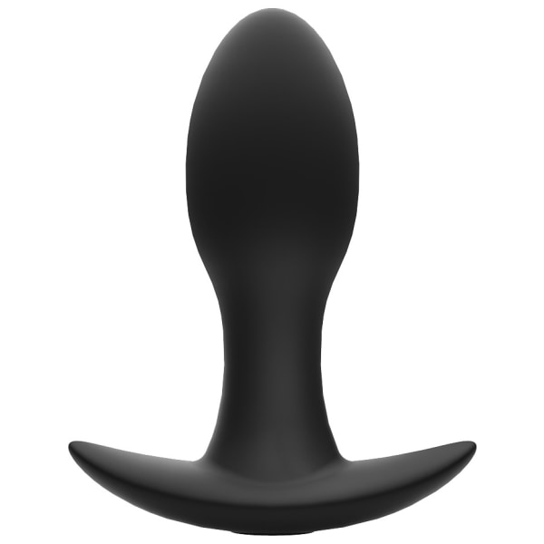 Anos: Buttplug med vibration Svart