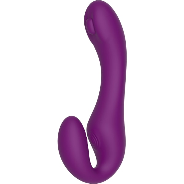 Xocoon: Strapless Strap-On, Pulse Vibrator with Remote Lila