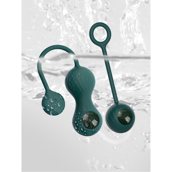 Magic Motion: Crystal Duo, App-Controlled Kegel Vibrator Grön