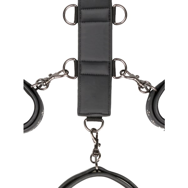 EasyToys: Neck to Wrist Restraint Set Svart