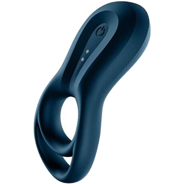 Satisfyer Connect: Epic Duo, Ring Vibrator, blå Blå