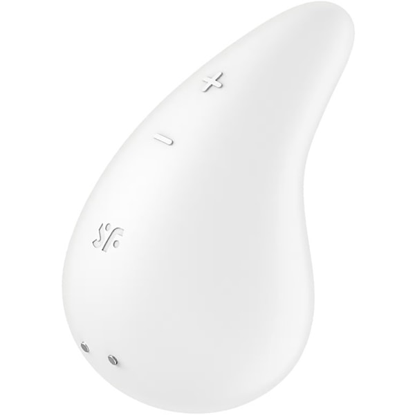 Satisfyer: Dew Drop, Lay-On Vibrator, vit Vit