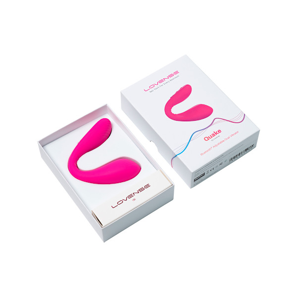 Lovense: Dolce, Bluetooth Adjustable Dual Vibrator Rosa