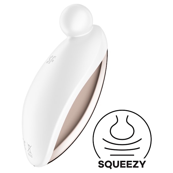 Satisfyer: Spot On 2, Lay-on Vibrator, vit Vit