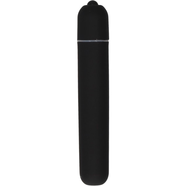 Shots Toys: Bullet Vibrator, Extra Long, svart Svart