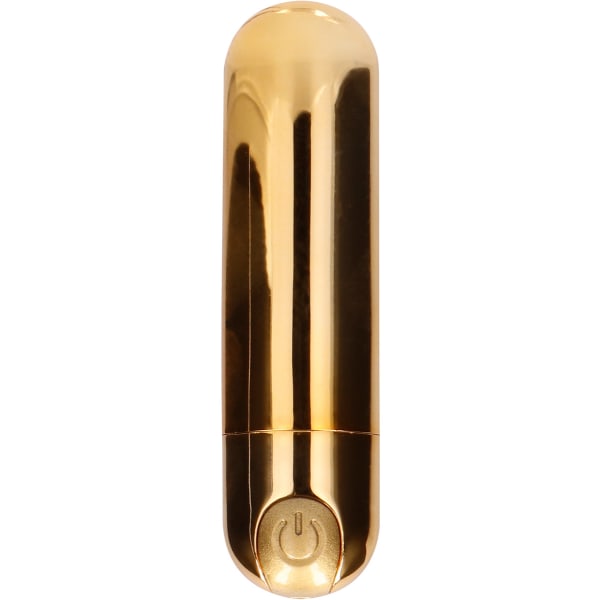 Shots Toys: Rechargeable Bullet, 10 Speed, guld Guld