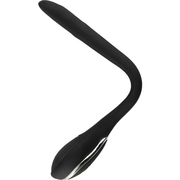 PenisPlug: Vibrating Bendable Dilator Svart