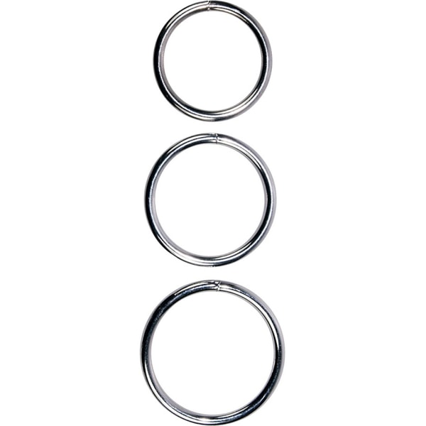 You2Toys: Universal Harness with 3 Metal Rings Svart