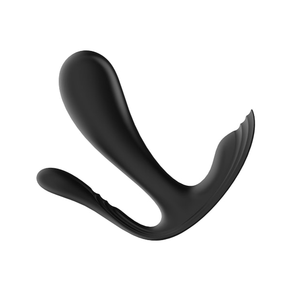 Satisfyer Connect: Top Secret +, Wearable Vibrator Svart