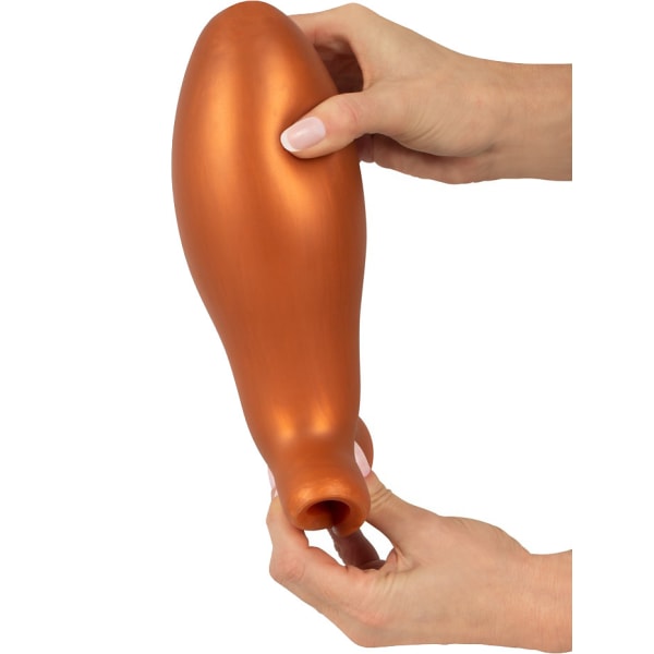 Soft | Butt Cup, Silikon | cm 21 1f08 | Orange Suction Orange Fyndiq Giant Plug with Anos: