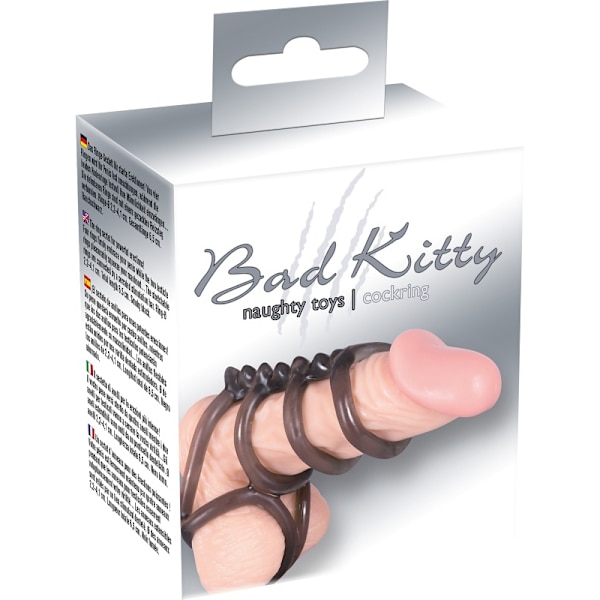 Bad Kitty: Cockring Rökfärgad