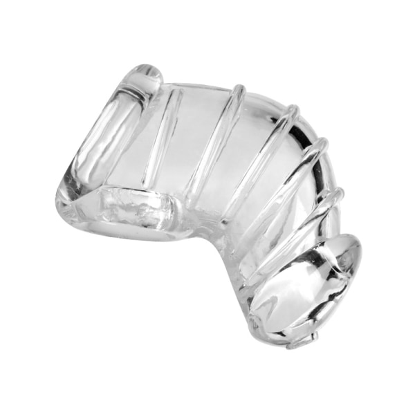 XR Master Series: Detained, Soft Body Chastity Cage Transparent