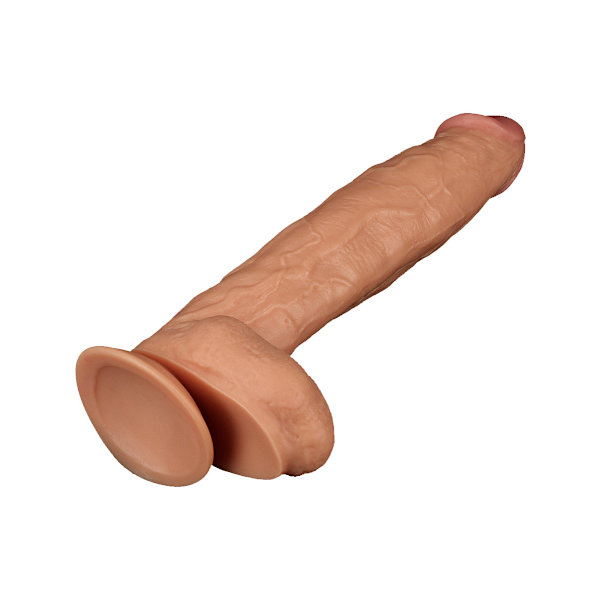 LoveToy: Legendary King-Sized Realistic Dildo, 30 cm Ljus hudfärg