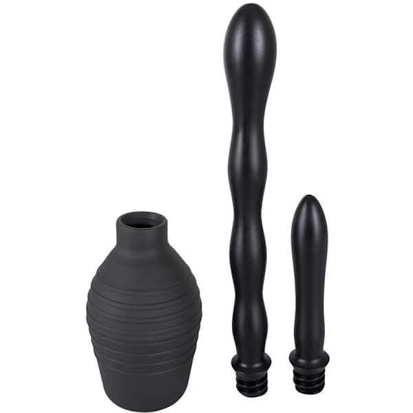 You2Toys: Shower Me, Anal- och Vaginaldusch Svart